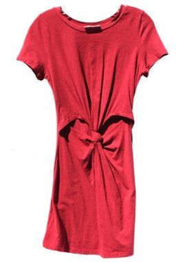 Ruby & Jenna Red Cut-Out Dress
